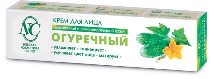 Крем для лица 40 мл "Огуречный" НК Крем для лица 40 мл "Огуречный" НК