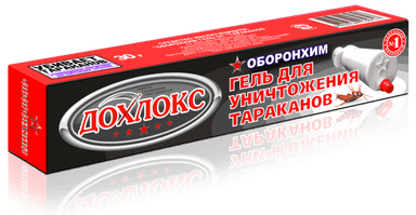 Гель шприц для уничтожения тараканов Дохлокс Панацея 30 г Гель шприц для уничтожения тараканов Дохлокс Панацея 30 г