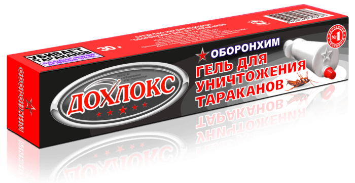 Гель шприц для уничтожения тараканов Дохлокс Панацея 30 г Гель шприц для уничтожения тараканов Дохлокс Панацея 30 г