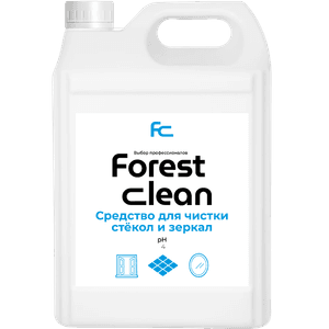Средство для стекол и зеркал 5 л "FOREST Clean" канистра ЕВРО Средство для стекол и зеркал 5 л "FOREST Clean" канистра ЕВРО