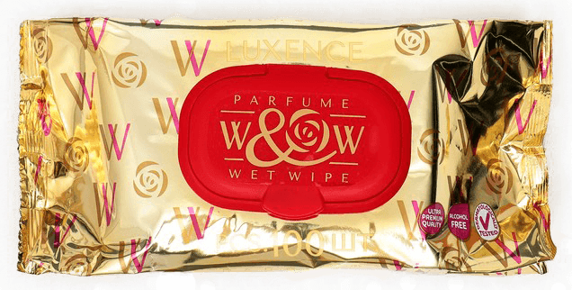 Салфетка влажная 100 шт. "W&W" LUXENCE (100 салф.шт) Салфетка влажная 100 шт. "W&W" LUXENCE (100 салф.шт)